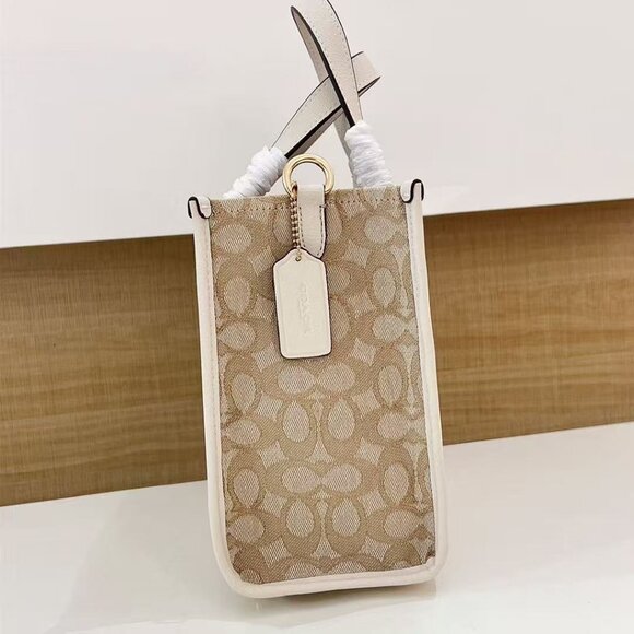 Coach canvas tote bag size 30*22*13cm - Picture 4 of 9